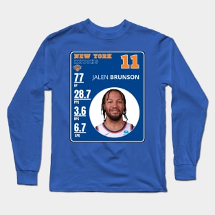 Jalen Brunson Long Sleeve T-Shirt